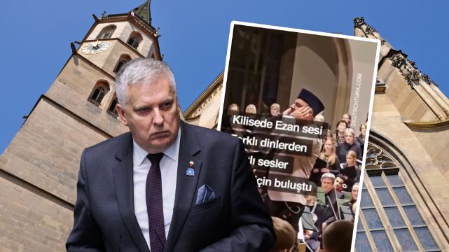 Muzułmańska modlitwa w niemieckim kościele? Nagranie wyrwano z kontekstu 