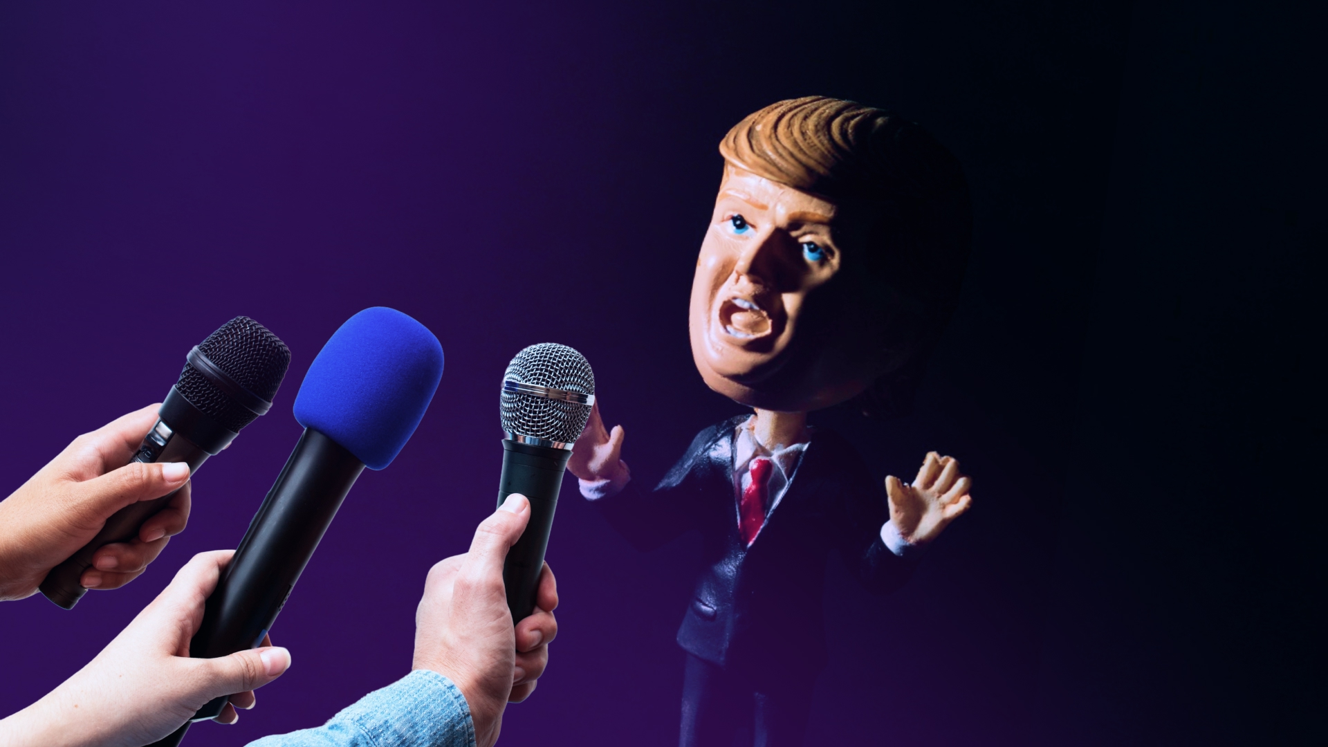 Donald Trump nakłamał i wyszedł. Dziennikarkę nazwał „głupią”