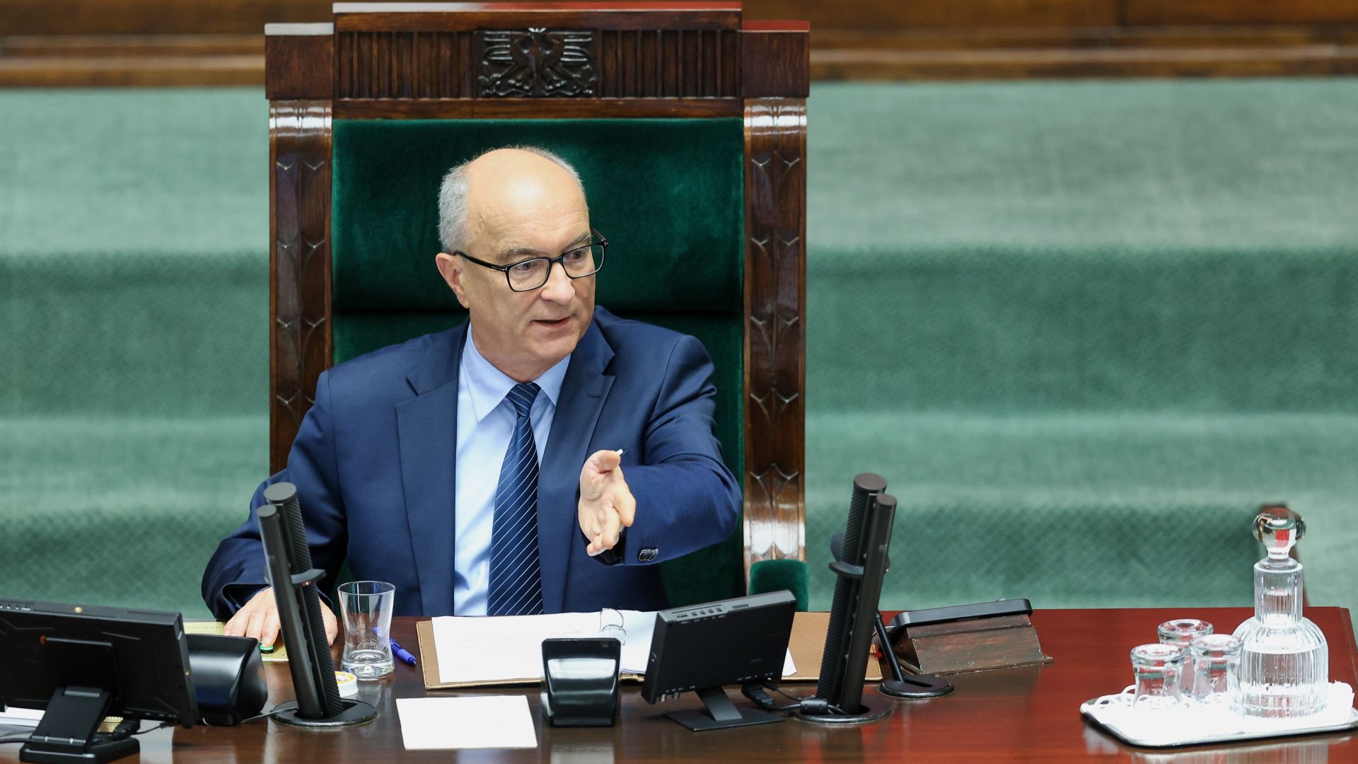 Marszałek Sejmu Włodzimierz Czarzasty  (fot. Foto Olimpik/NurPhoto via Getty Images)
