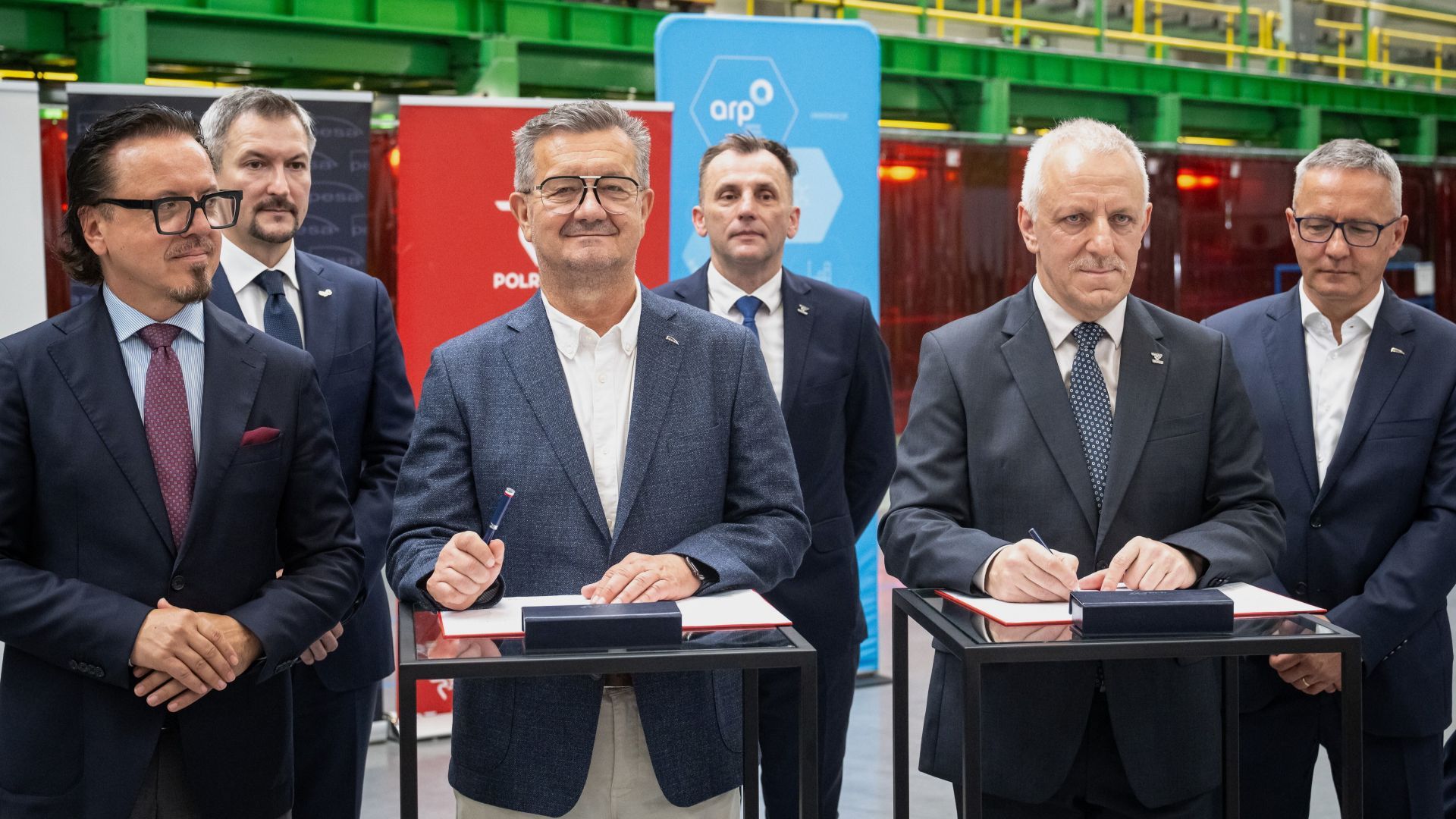 Podpisania umowy POLREGIO z Pesą 5 sierpnia 2026 roku (fot. PAP/Tytus Żmijewski)
