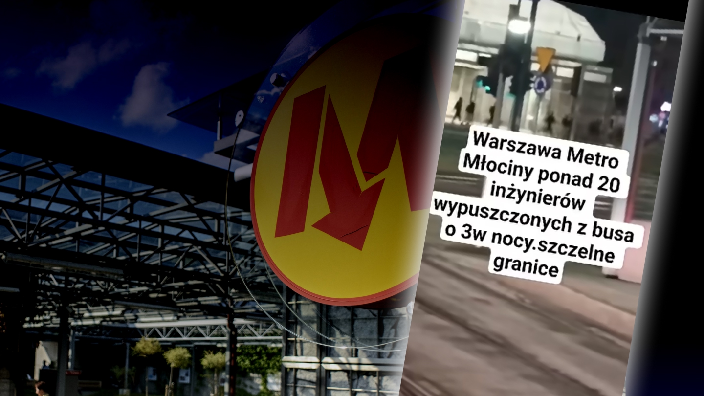 Migranci z busa na Młocinach to nie efekt paktu migracyjnego