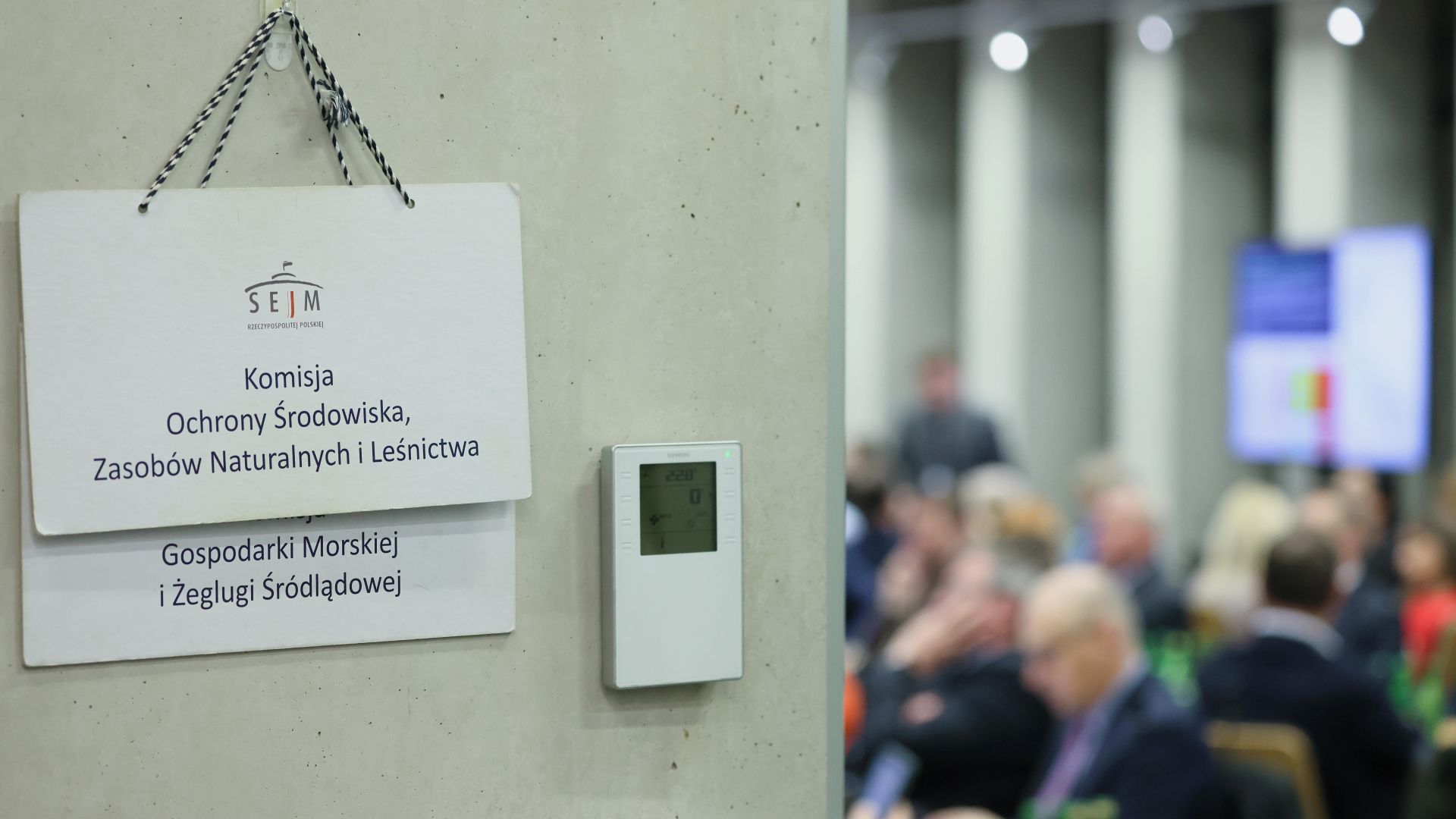 Wspólne posiedzenie sejmowych Komisji Gospodarki Morskiej i Żeglugi Śródlądowej oraz Ochrony Środowiska, Zasobów Naturalnych i Leśnictwa w Sejmie (fot. PAP/L.Szymański)