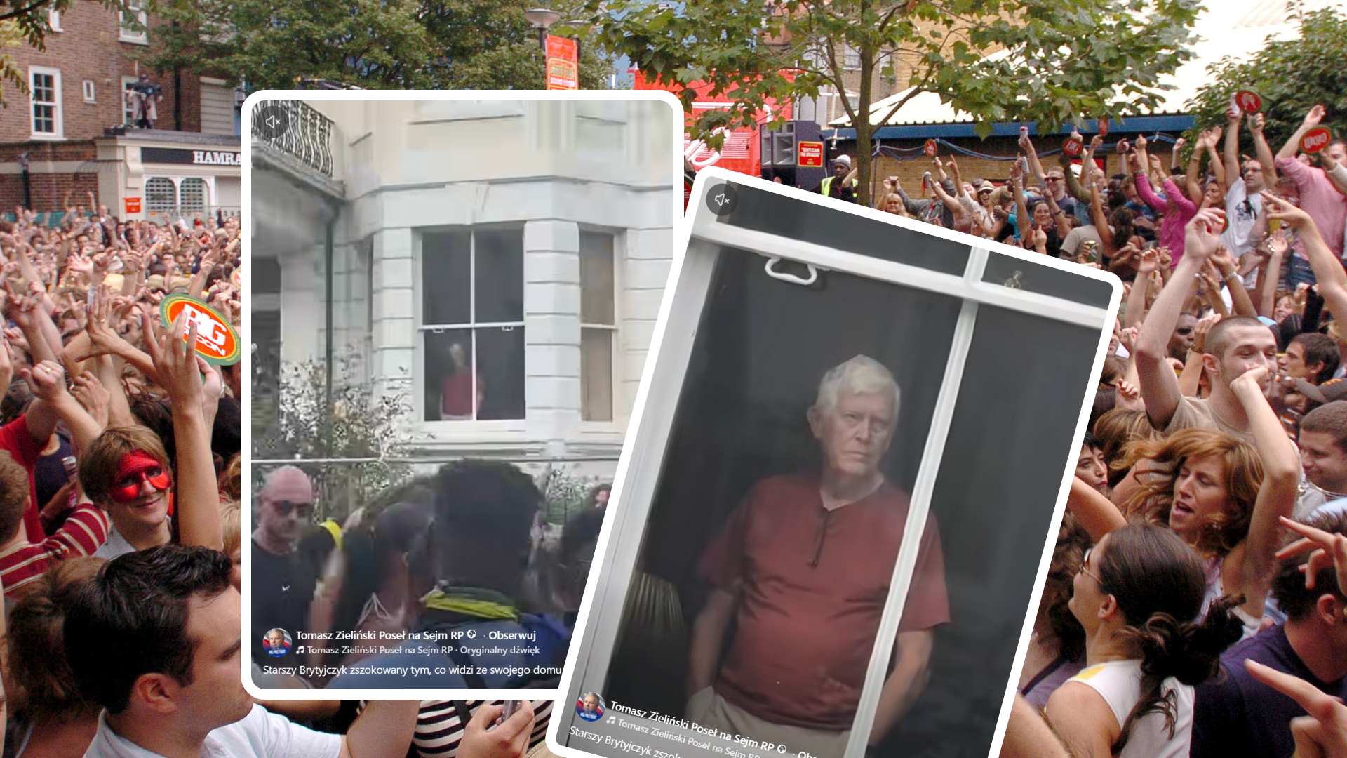 Poseł PiS manipuluje. To nie „nowa” rzeczywistość, a festiwal w Notting Hill