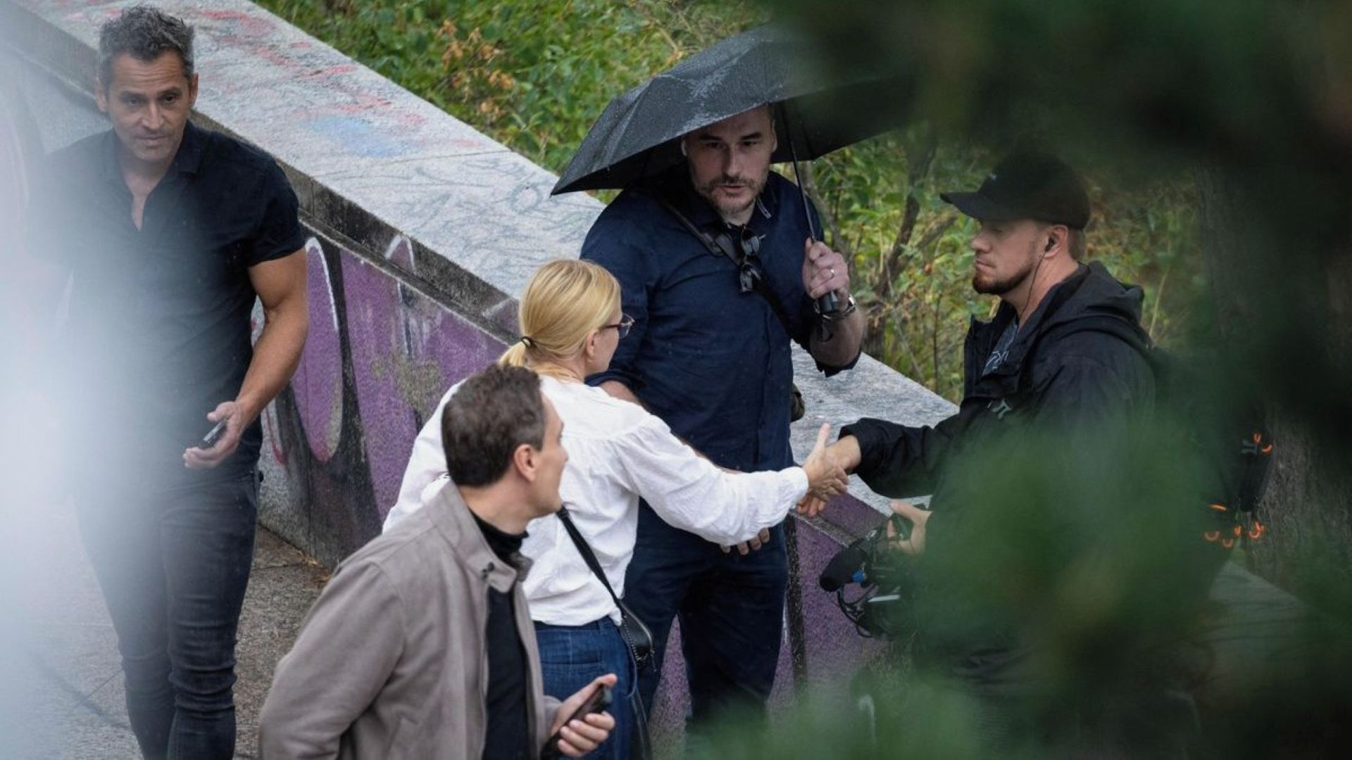 Reporterzy podstawili własnego rozmówcę i nagrali ekipę, która przyjechała z Berlina do Pragi (Fot. Seznam Zprávy)