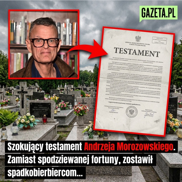 Scam dot. Andrzeja Morozowskiego (fot. Facebook)