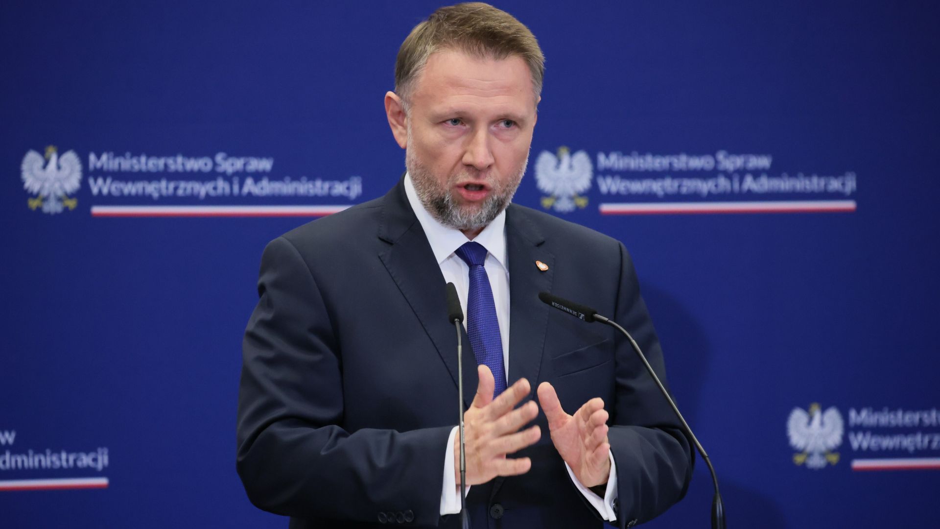 Minister spraw wewnętrznych i administracji Marcin Kierwiński (fot. PAP)