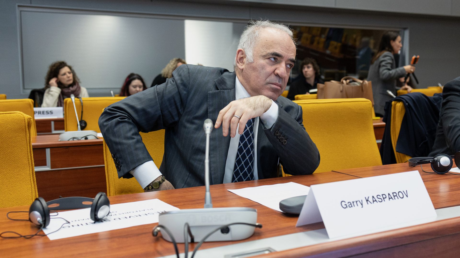 Garry Kasparov (fot. Vasily Krestyaninov/SOPA Images/LightRocket via Getty Images)