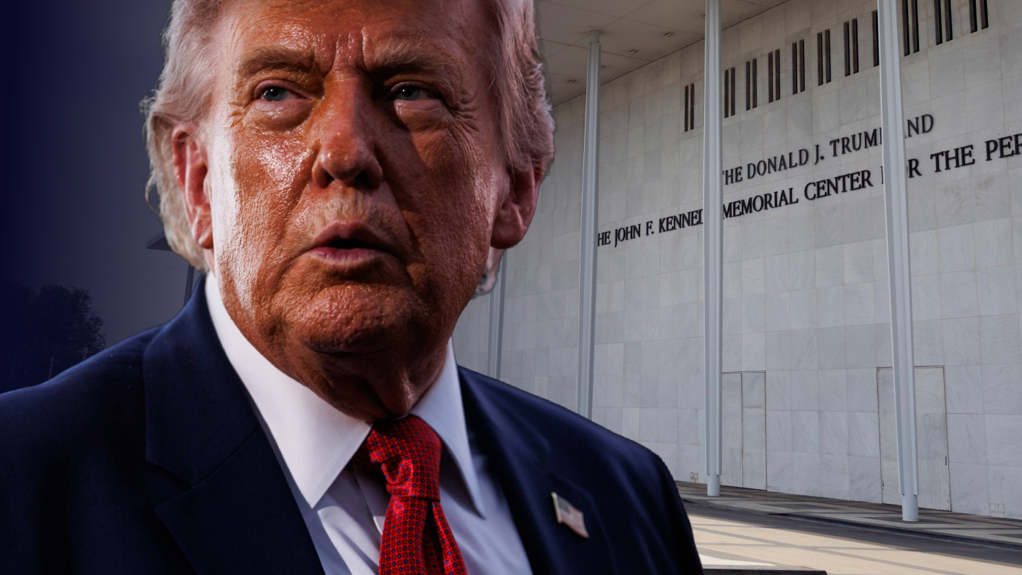 Nazwiska Trumpa nie usunięto z fasady Kennedy Center