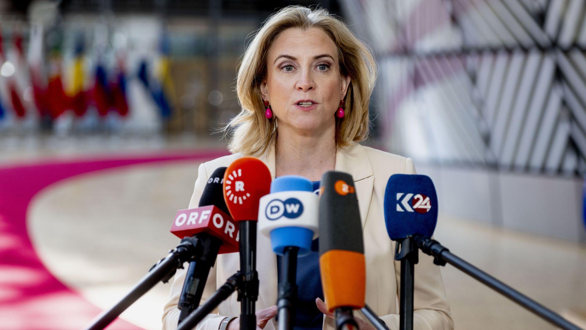 Beate Meinl-Reisinger, minister spraw zagranicznych Austrii (fot. D.Gnap/NurPhoto/Getty Images)