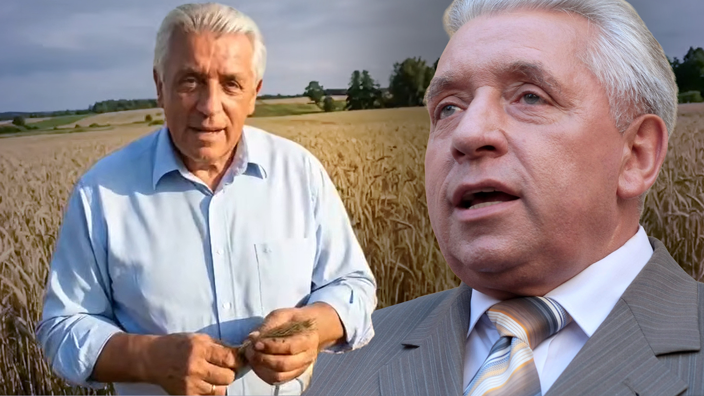 Andrzej Lepper „wskrzeszony” przez AI. W tle Federacja Rosyjska