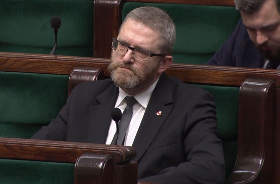 Rzeczniczka rosyjskiego MSZ chwali Grzegorza Brauna