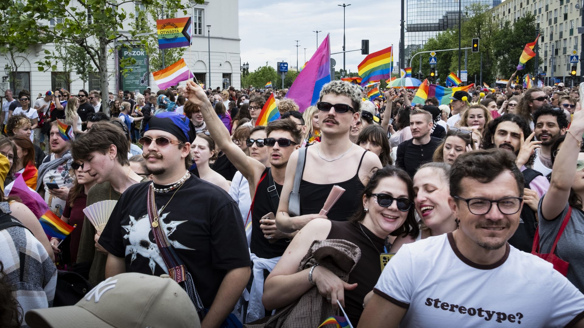 Parada równości w Warszawie (Piotr Lapinski/NurPhoto via Getty Images)