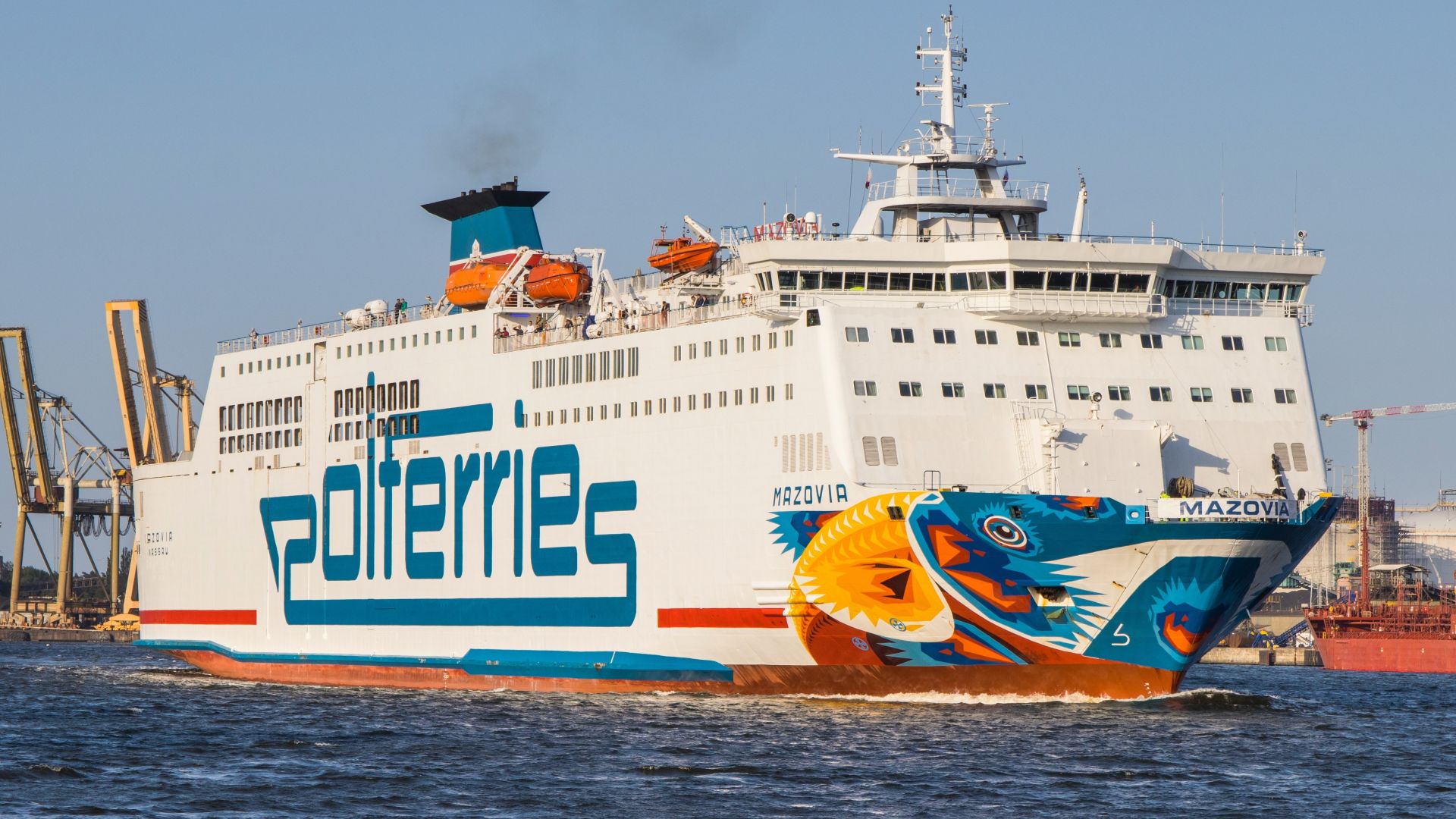 Prom Polferries na Bałtyku (fot. Shutterstock)