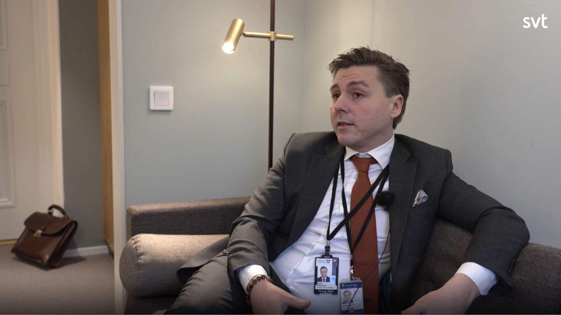 Gustav Gellerbrant fot. yt/svt