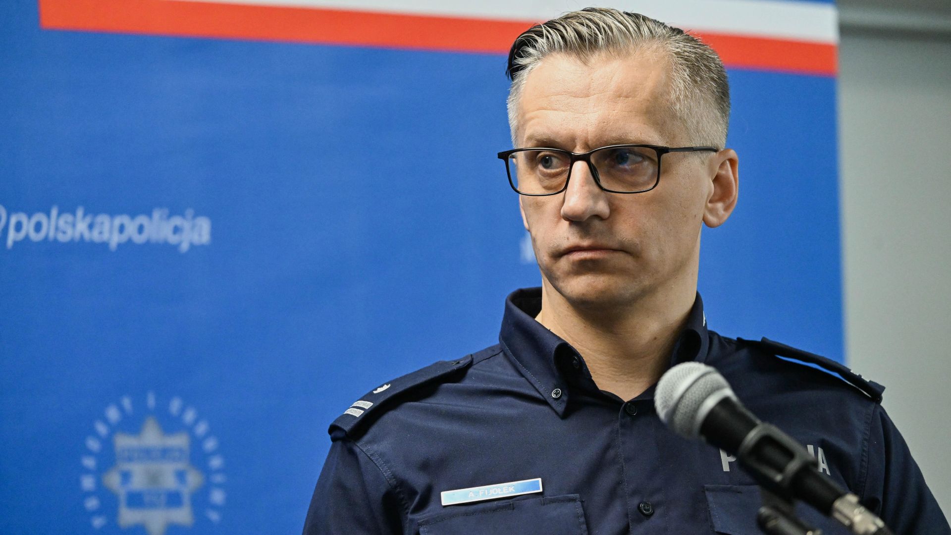Rzecznik prasowy Komendanta Głównego Policji podinsp. Andrzej Fijołek (fot. PAP)