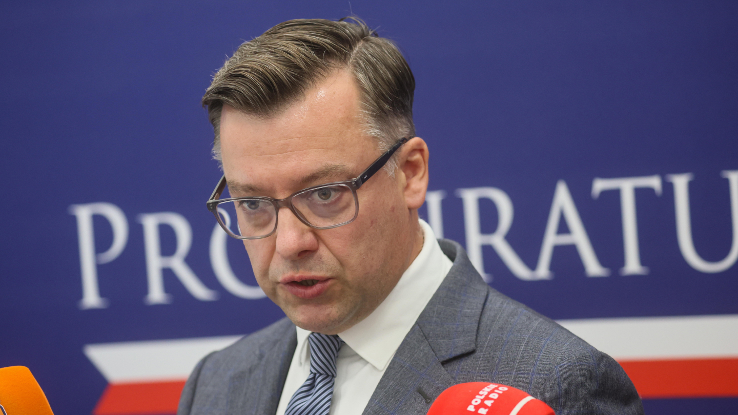 Rzecznik prasowy Prokuratury Krajowej, prokurator Przemysław Nowak  (fot. PAP/Leszek Szymański)