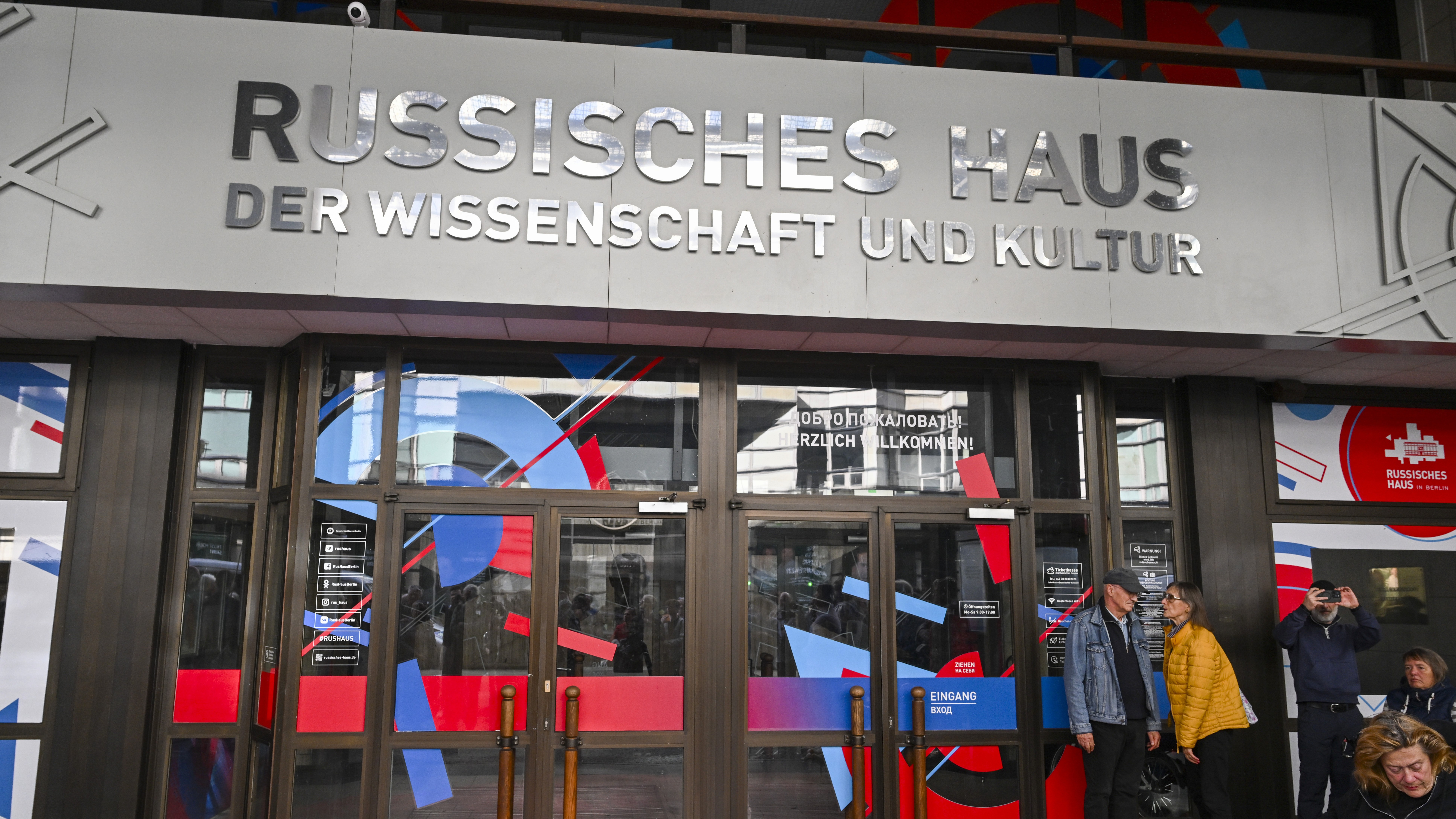Budynek Rosyjskiego Domu w Berlinie przy Friedrichstraße (fot. H.Sagirkaya/Anadolu/Getty Images)