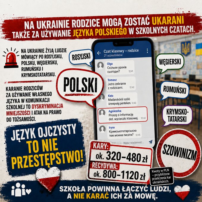 Ilustracja wpisu Tomasza Maciejczuka na X
