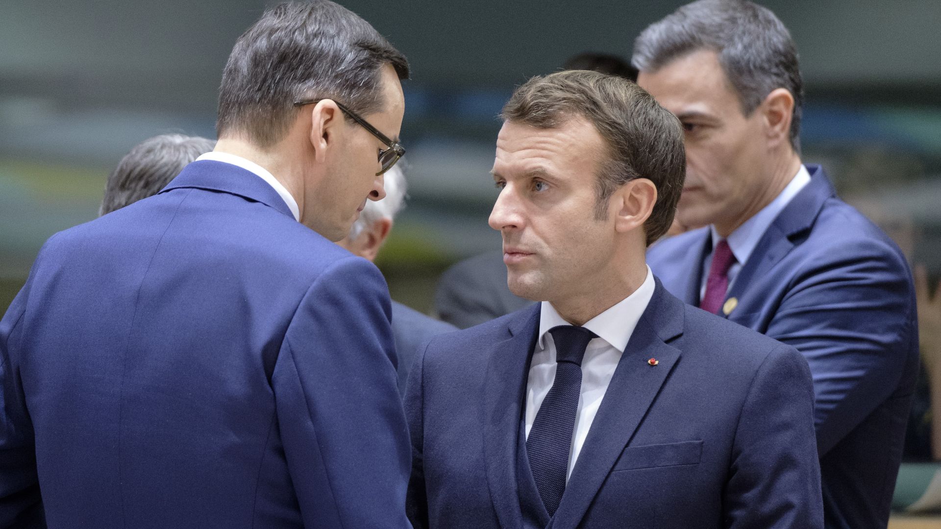 Mateusz Morawiecki podczas szczytu Rady Europejskiej w grudniu 2020 roku (fot. T.Monasse/Getty Images)