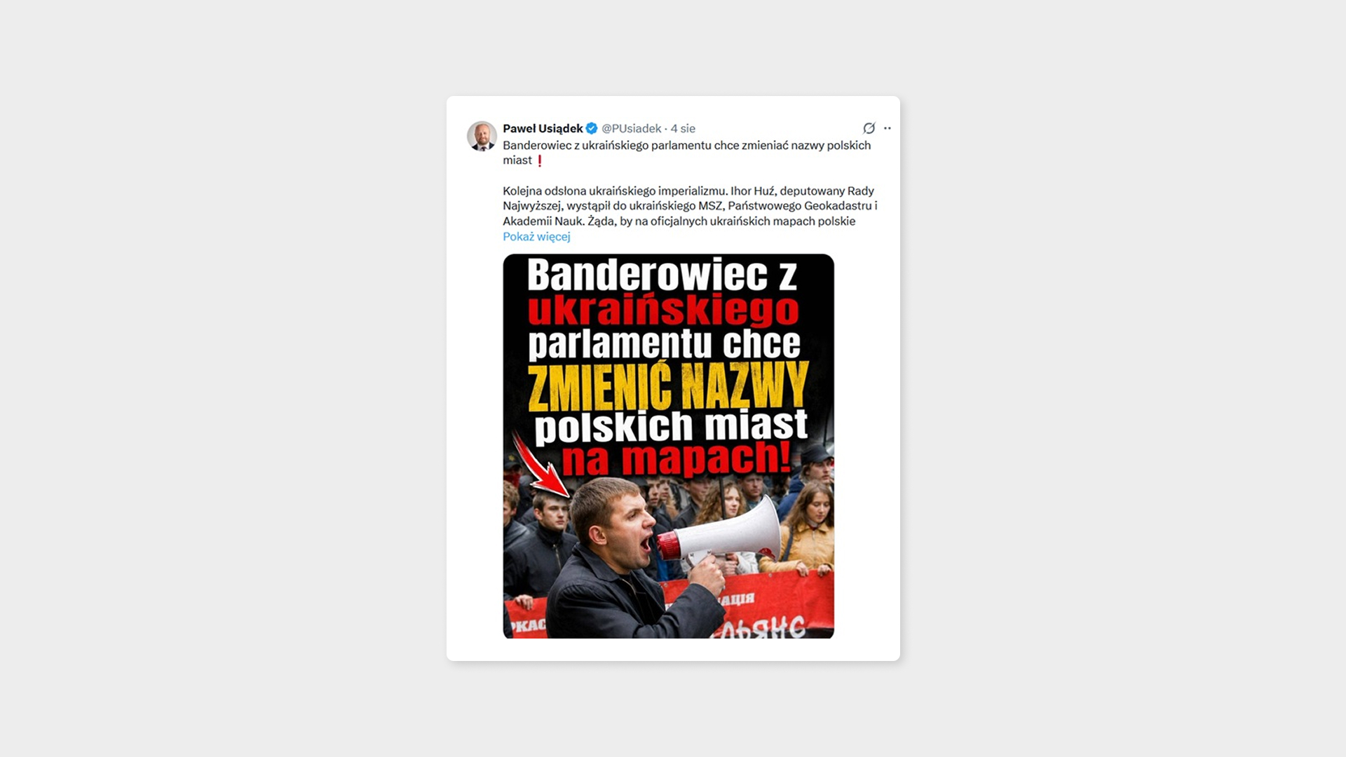 Źródło: X