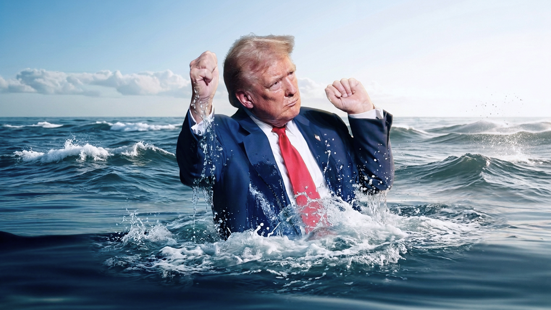 „Trump Ocean”. Żart na wiecu czy zapowiedź zmiany nazwy Pacyfiku lub Atlantyku?  