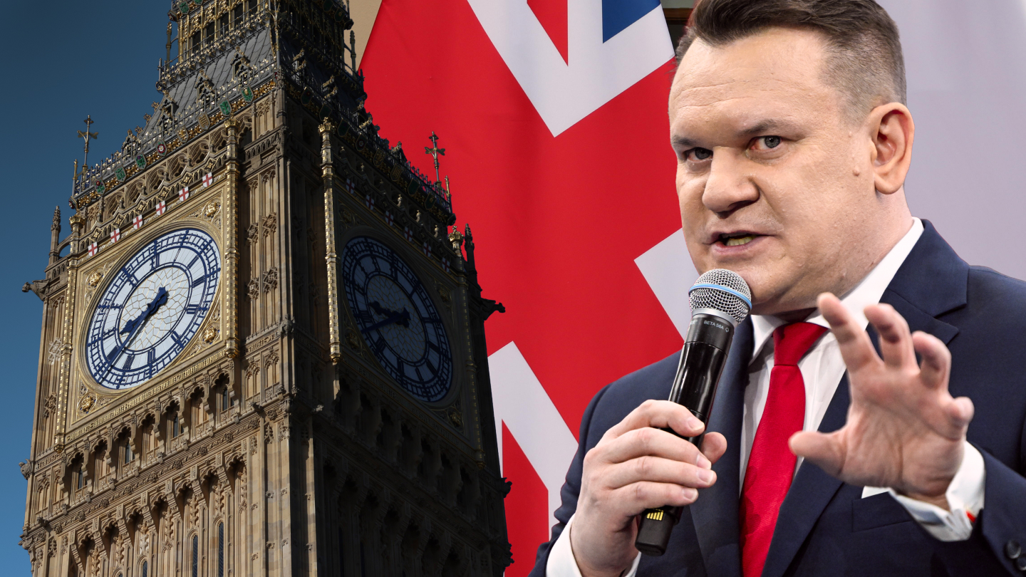 Tarczyński chce pozwać premiera UK. Prawniczka odradza