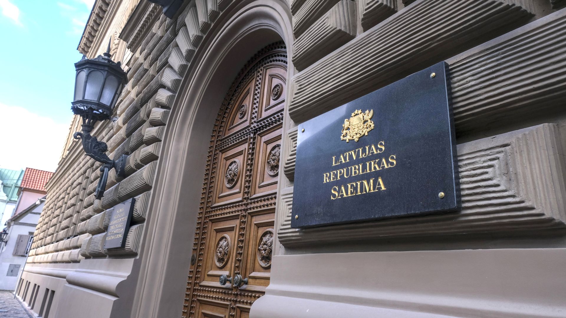 Łotewski parlament w Rydze (fot. PAP/DPA)